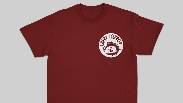 Curry Horror Gubbins shirt, 2017
